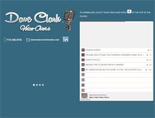 Tablet Screenshot of daveclarkmedia.com
